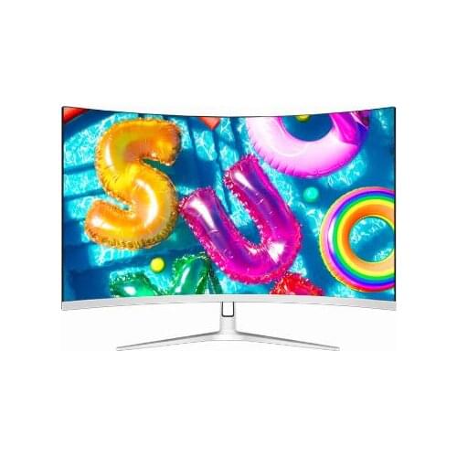 27 Inch Curved Screen Monitor PC 60/75Hz Computer Gaming Display 27 Inch” 1920×1080p VGA-HDMI interface