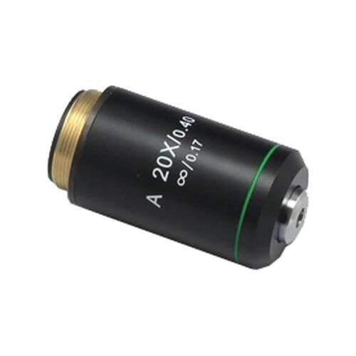 20X/0.4mm UIS Biological Microscope Infinite Achromatic Objective Lens Suitable For Olympus CX Microscope