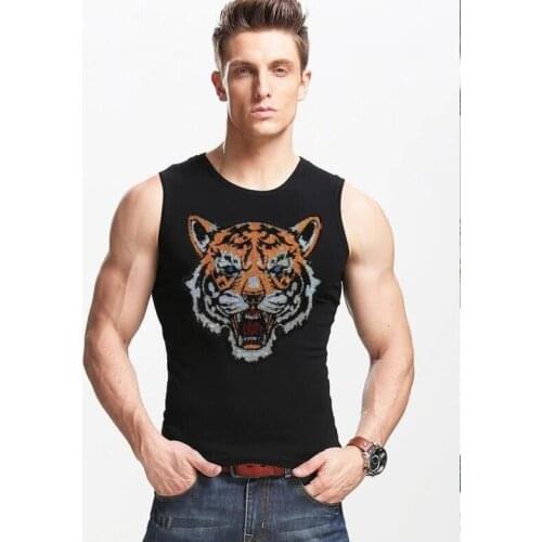 BORUNKE Men's Sleeveless T-Shirts