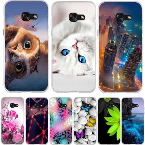 For Samsung Galaxy A3 2017 Case Silicon Soft TPU Case For Samsung Galaxy A3 2017 Cover Capa Funda For Samsung A3 2017 Phone Case