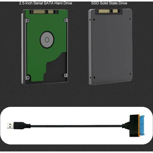 20/23/40/50CM SATA to USB 3.0 Fast Transmission Easy to Use Hard Disk Convert Cable