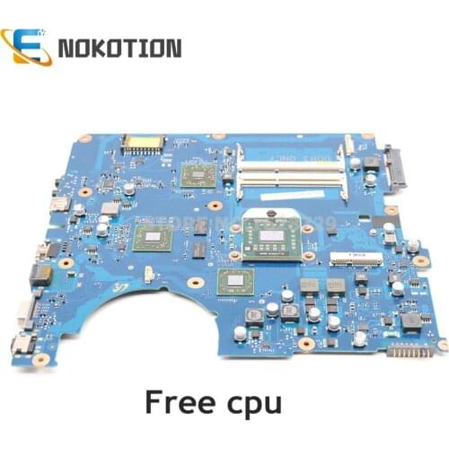 NOKOTION BA92-06827A BA92-06827B BA41-01360A For Samsung NP-R525 R525 Laptop motherboard DDR3 ATI GPU free CPU