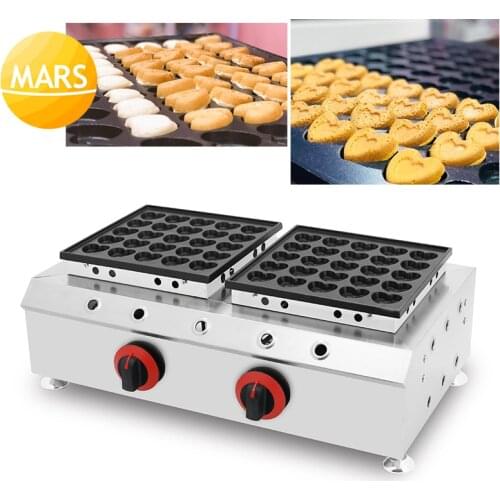 Commercial Gas 50 Holes Poffertjes Machine Mini Pancake Maker Machine Baker In Kitchen Equipment