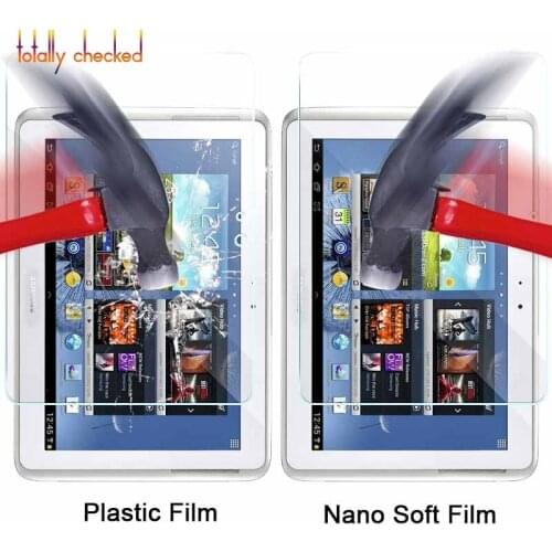 For Samsung Galaxy Note 10.1 N8000 N8010 10.1" TAB Explosion-proof Nano soft filmAnti-shatter screen protector film
