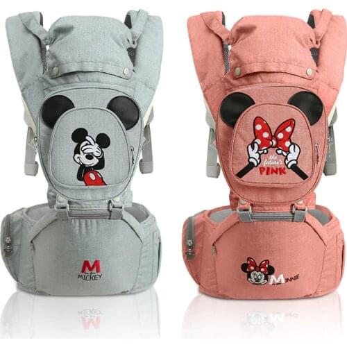 Disney Baby Carrier Ergonomic Toddler Backpack Hip Seat For Newborn Baby Backpacks Kangaroos Breathable Front Facing Carriers