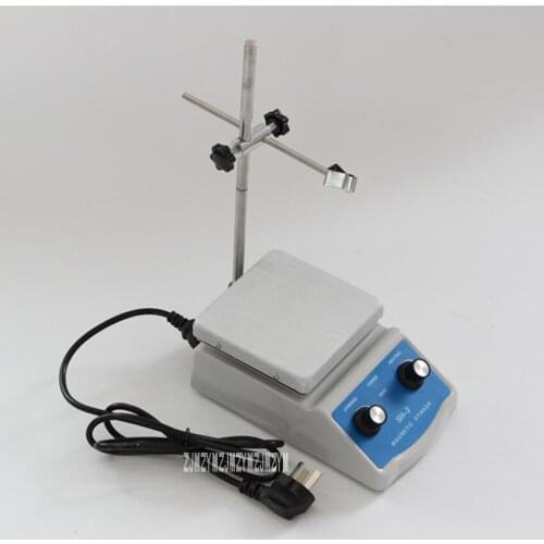 SH-2 Constant Temperature Magnetic Mixer Magnetic Heating Stirrer Laboratory Mixer Stirrer 110V/220V 180W 100-1500 r/min 1000ml