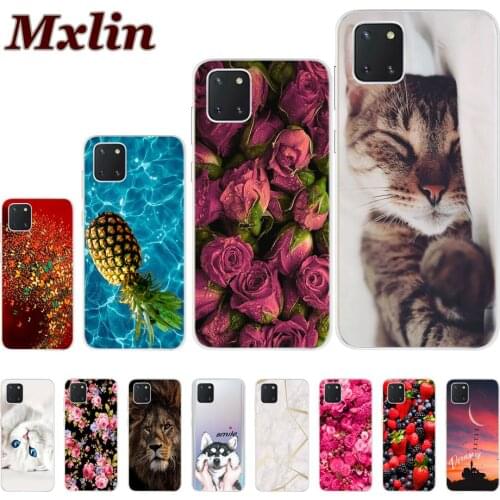 Silicone Case For Samsung A81 Cases Fashion Soft TPU Cover Bumper Fundas For Samsung Galaxy A 81 M60S Note 10 Lite Cartoon Coque