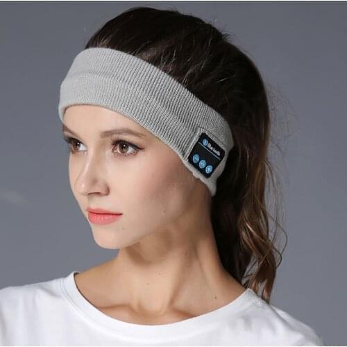 Sports Scarf Sweatband Bluetooth Headphone Wireless Yoga Sport Headband Headset Washable Exercise Jogging Dancing Music Seatband