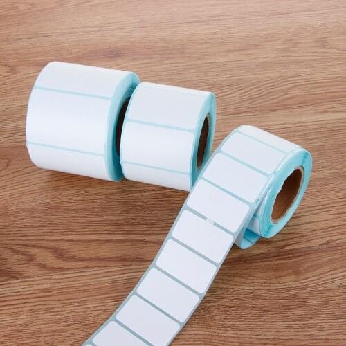 700Pcs/Roll Thermal Sticker Adhesive Paper Blank Tag Waterproof Package Label Supermarket Price Print Supplies Stationery Sticke