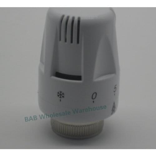 M30X1.5mm Thermostatic radiator valve head for floor heating system Remote Temperature controller thermostatic radiator valve