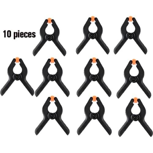 2/4 Inch Fixed Clamp Woodworking F Clip Grip Work Bar Ratchet Quick Release Speed Squeeze A Clamp Kit Hand Woodworking Tools