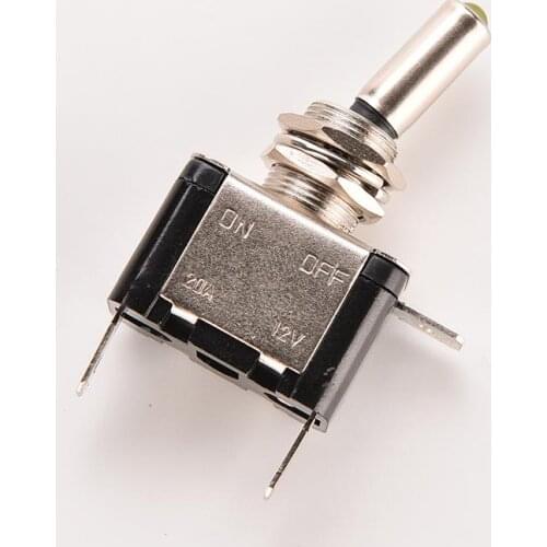 12V 20A ON OFF Car Truck ATV Airplane Refit Switch Control LED Lighted Toggle Switch Car Racing Aircraft Type Rocker Switches