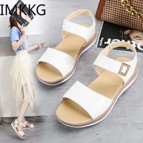 2021 New Summer Women Sandals Flat Shoes Woman Platform Sandals Comfortable Casual Sandalias Mujer Womens Footwear