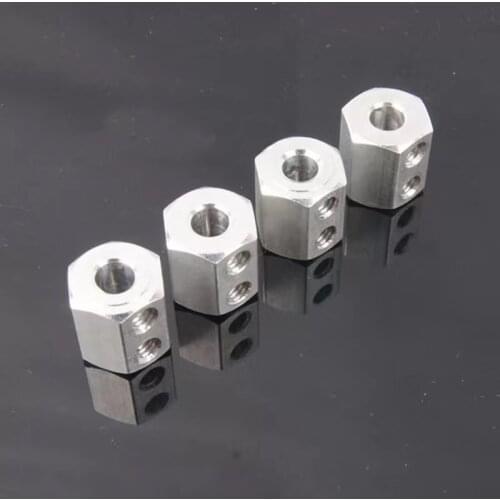 4PCS HSP 08065 Wheel Screw Nuts Adapter Spare Parts For 1/10 RC Model Cars Nuts 94188 94170 94155 94166