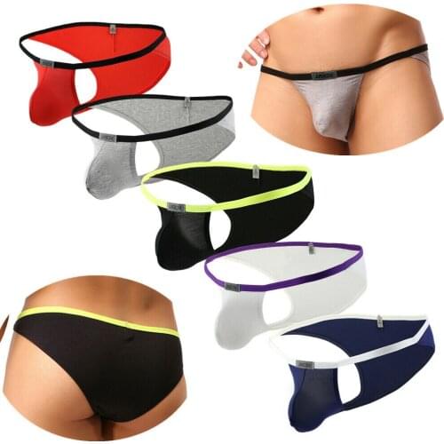 6PCS/Lot Modal Sexy Mans Underwear Briefs Underpants Soft Mens Briefs Bikini Underwear Pack Slip Mens Panties Sexy Lingerie