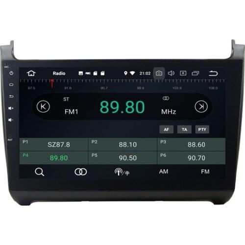 2 din 10.1" Android 8.0 Car Radio DVD GPS for VW Volkswagen Polo 2012-2016 4GB RAM 32GB ROM Bluetooth WIFI USB DVR Mirror-link