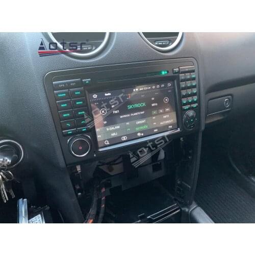 Android Radio Car GPS Navigation For Mercedes Benz ML CLASS W164 2005-2012 PX6 64GB Car Multimedia Auto Stereo Head Unit Aadio