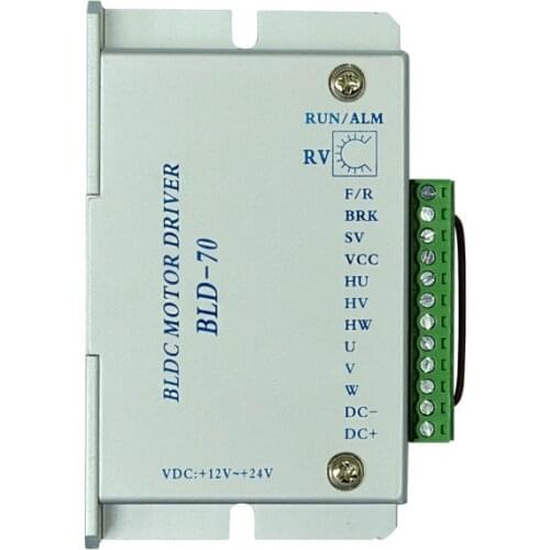 BLD-70 Three Phase DC Brushless Driver 12-30V 3A 70W BLDC Driver Motor 24V DC Controller hall for Below 70W 42 57 BLDC Motor