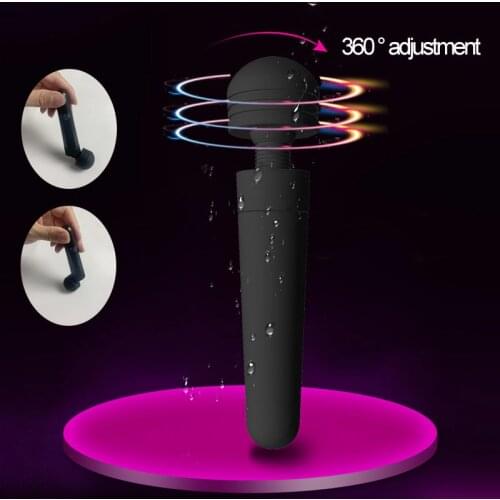 Adult Magic Wand Dildo G Spot Vibrator Sex Toys For Woman Breast Vagina Clitoris Stimulator Couples Erotic Vibrators For Women