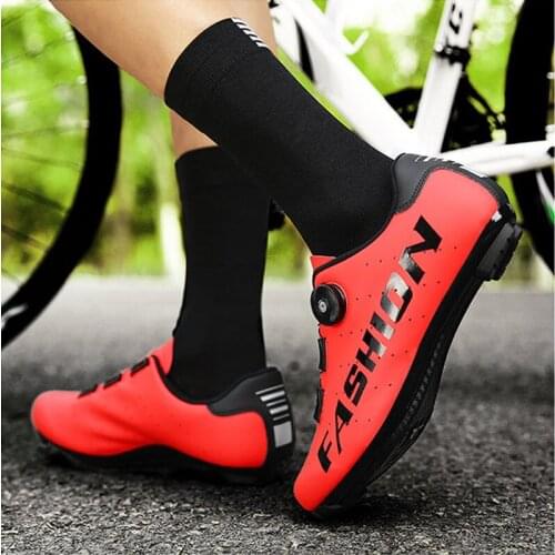 Cycling Shoes Men Outdoor Professional Racing Road SPD Pedal Bicycle Sneakers Sapatilha Ciclismo Unisex MTB Mountain Bike Shoes