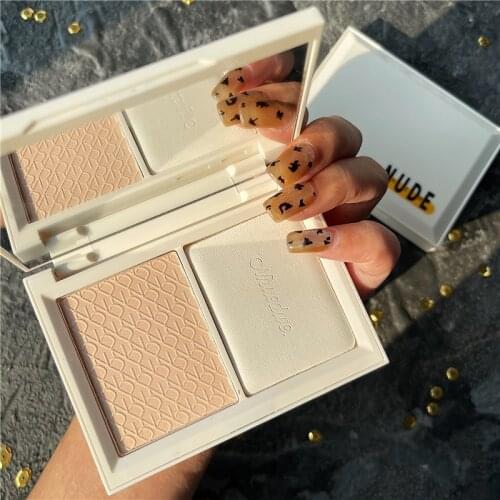 Waterproof Moisturizer Face Powder Smooth Pressed Powder Breathable Long Last Makeup Concealer Brighten Foundation Loose Powder