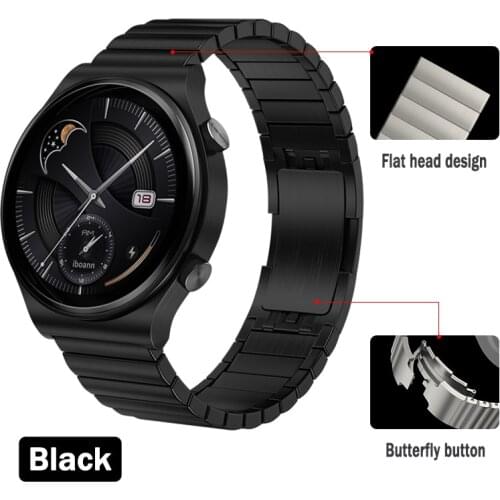 Metal Strap Compatible with Samsung Galaxy Watch3/Huawei watch GT2 pro/Amazfit GTR comfortable bracelet band for 22mm metal band