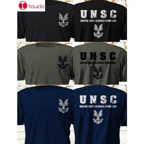 New Halos Unsc Both Side Multicolor T Shirt S-3Xl