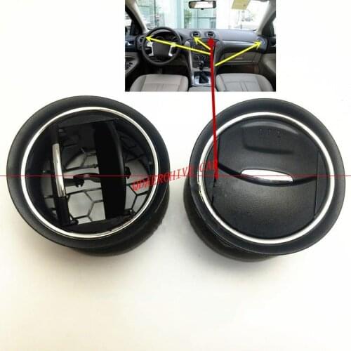 QDAEROHIVE Dashboard Airvent Air Vent Louvre for Ford Fiesta 09-14 S-Max Mondeo MK4 2008-2014