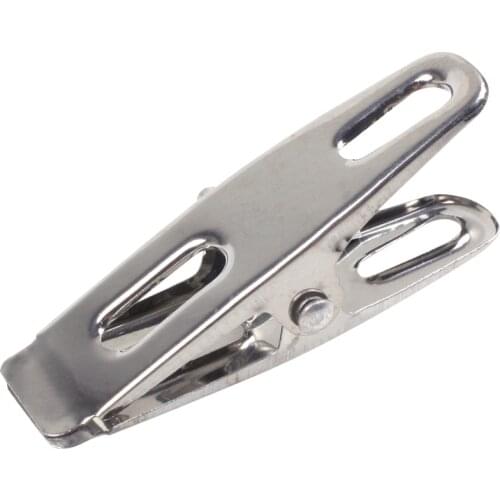 Professional 40 Pieces Of Stainless Steel Clothespin Metal Clip Socks Clip Clothespin Needle Clip Sealing Clip