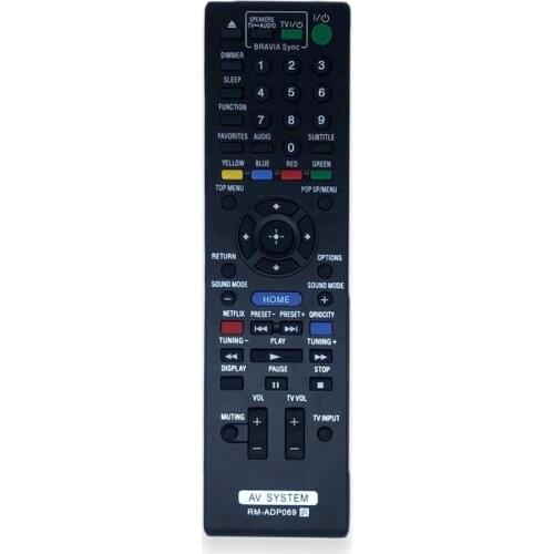 Remote control RM-ADP069 for sony AV SYSTEM amplifier CONTROLLER RM-ADP076 RM-ADP074 RM-ADP072 RM-ADP059 RM-ADP057 RM-ADP070
