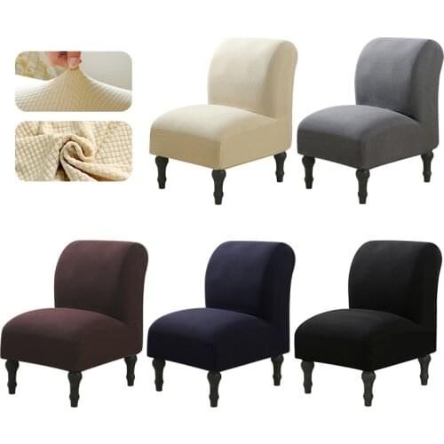 Universal Size Chair Sofa Couch Cover Elastic Recliner Slipcover Protector All-inclusive Armless Chair Single Seat Sofa Cover