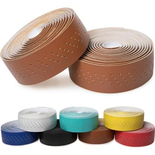 Bicycle PU Leather Handlebar Tape Shipping Bicycle Accessories Breathable Outdoor Equipment Equipment Road Bike Tape