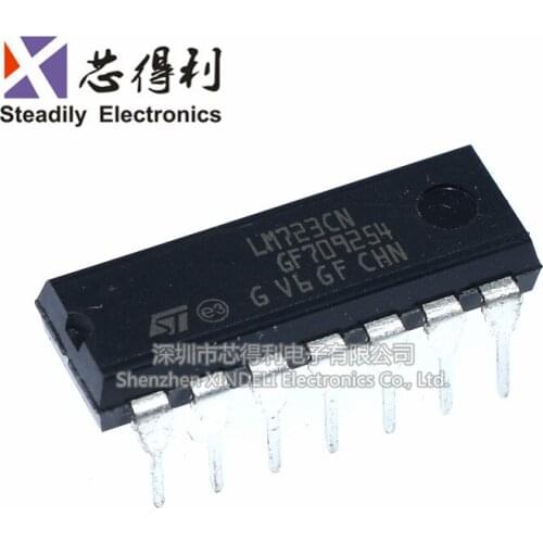 10pcs/lot Brand New & Original Lm723 Lm723cn P-Voltage Stabilizer-Linear Dip14