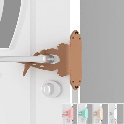 2PCS Cartoon Mute Room Door Mute Lock Bedroom Door Anti-collision Protection Buffer Pad Prevent Closing Door Impact Door Cover