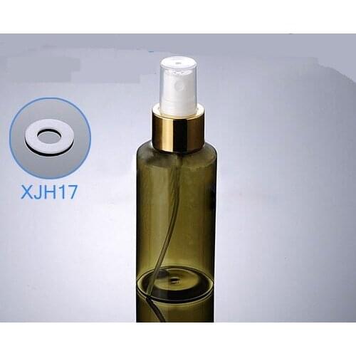300pcs/lot 100ml Empty plastic Split charging bottle, 100cc Green Spray Bottles with Gold Sprayer