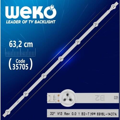 32 V13 REV 0.0 1 B2-TYPE 6916L-1437A - 63.2 CM 7 LED- (WK-1180)