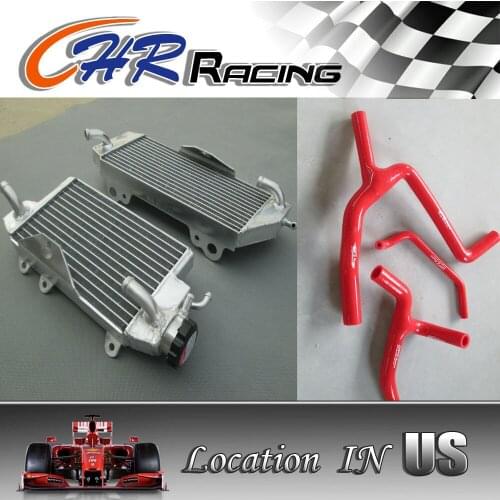 Aluminum Radiator+hose for KAWASAKI KXF450 KX450F 2010 2011 2012 2013 2014 2015