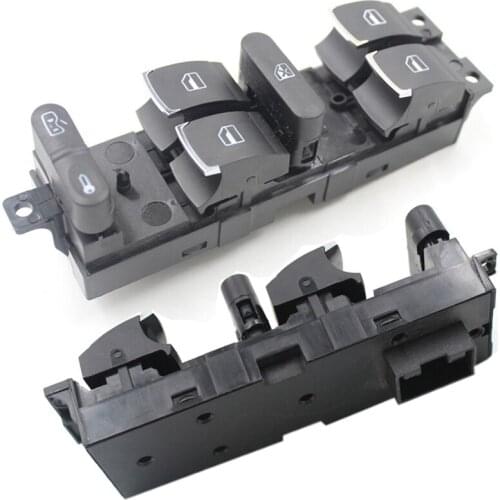 Driver Side Chrome Master Window Controller Switch 3BD959857 For VW/Jetta/Golf/GTI/MK4/Passat/B5 High Quality Hot Sell