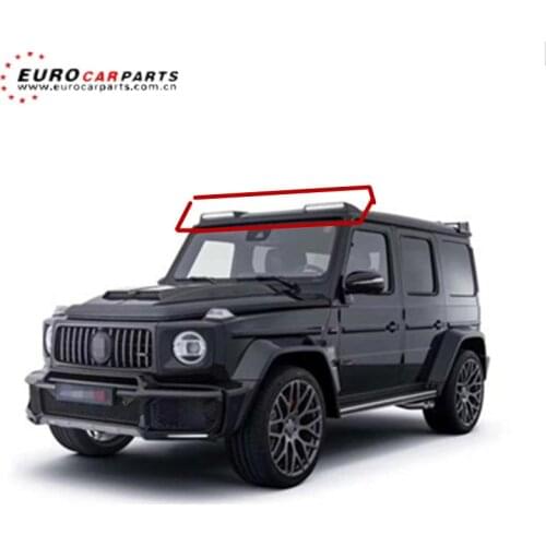 G class w464 carbon fiber material hood roof spoiler wheels cover and rear wing fit for 2018 2019y W463A G63 G65 G500 G350 4X4