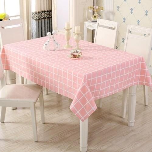 Reactive Printing Canvas Tablecloth Printing Tablecloth Tea Table Cloth Multi-Purpose Towel Round Tablecloth Rectangular