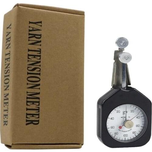 Textile Industry Yarn Tension Meter Gauge of Pointer Dual Needles Type 100 to 10 to 100gw Measurement Range