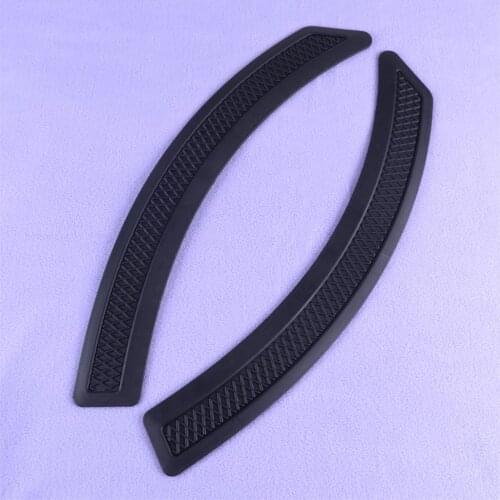 CITALL 1 Pair Black Car Front Fender Side Vent Mesh Cover Trim Fit For Mitsubishi Lancer 2008 2009 2010 2011 2012 2013 2014 2015