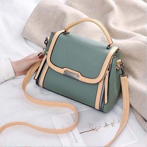 Womens bags 2020 new designer fashion all-match handbags hit color portable messenger bag shoulder handbag
