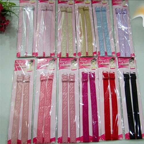 1 Pair Women Double Shoulder Elastic Bra Strap New Sale 34cm Slip Resistant Bra Straps Accessories