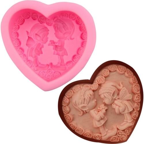 1Pcs Silicone Mold 3D Silicone Soap mold DIY New Craft Art Silicone Soap mold Craft Mold DIY Handmade Candle mold