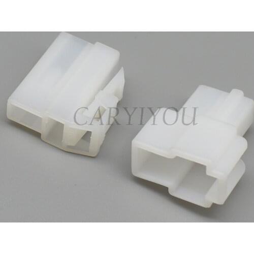 5 Sets 2 Pin Way Connector Automotive 6.3MM Series Plug with Terminal Made in China For Car DJ7022A-6.3-11 6070-2471 6070-2481