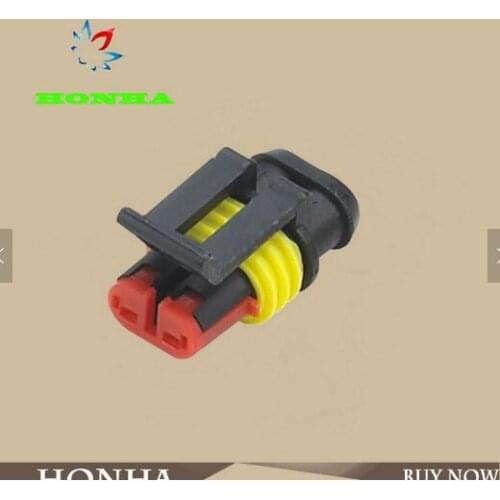 FREE SHIPPING DJ7021-1.5-21 100 pcs 2 Pin Female Tyco wire harness connector