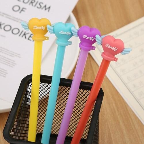 Ellen Brook 1 PCS Cartoon Kawaii Cute Magic Wand Creative School Office Korean Stationery Sweet Pretty Lovely Funny Gel Pen