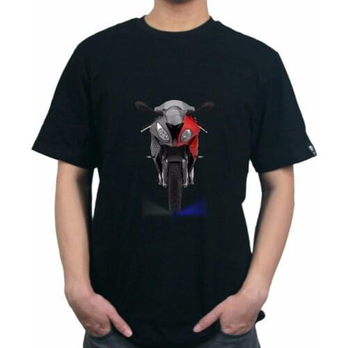 KODASKIN Motorcycle Style Short Sleeve 100% Cotton for S1000RR T Shirt