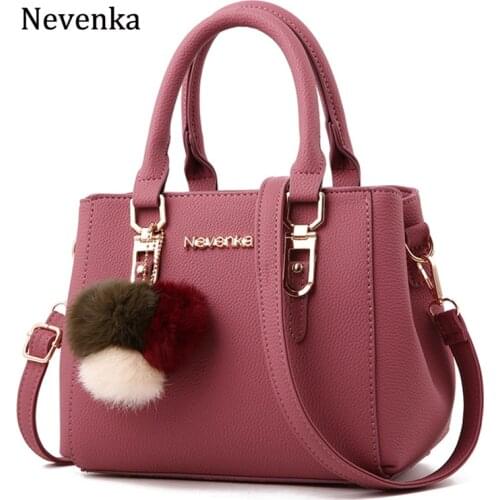 Nevenka Leather Handbag Women Messenger Shoulder Bag Female Crossbody Bags for Women Purses and Handbags Women Summer Bag 2018